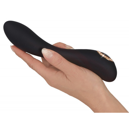 Cleopatra - Vibratore G-Spot Black, Pieghevole,...