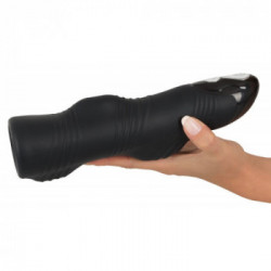 Close2you Paso Nero - Masturbatore con Vibrazione, 7 MOD, Richiede Batterie 