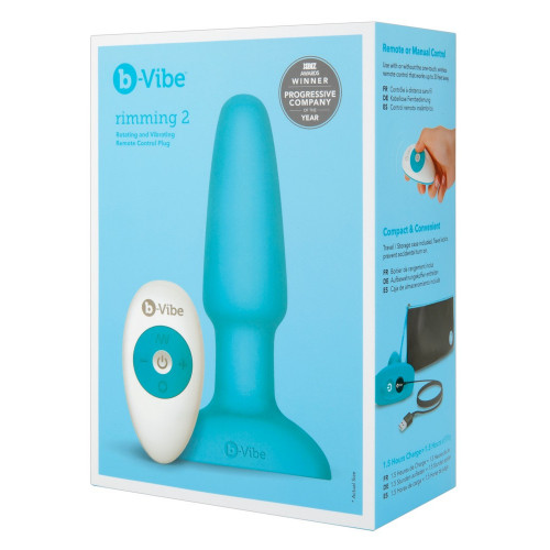 b-Vibe - Vibratore Vibro-plug with Rotation con...