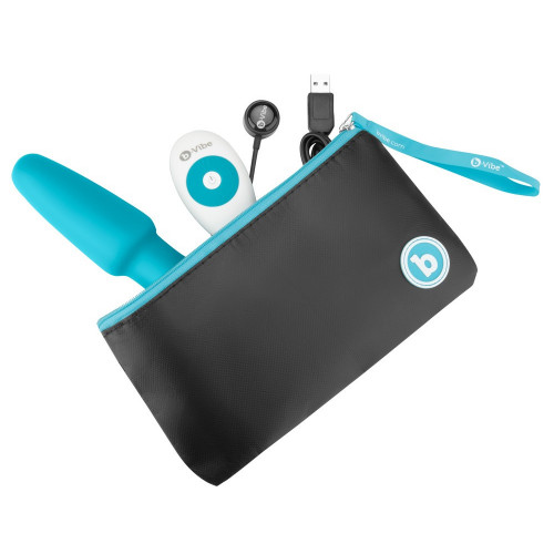 b-Vibe - Vibratore Vibro-plug with Rotation con...