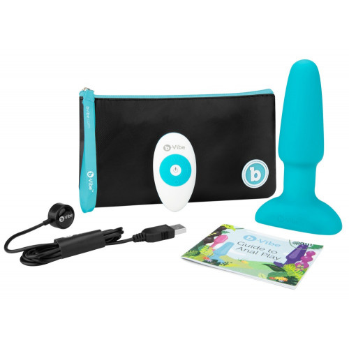 b-Vibe - Vibratore Vibro-plug with Rotation con...