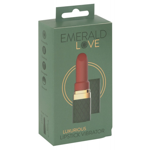 Emerald Love Luxurious Lipstick Vibrator -...