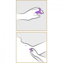 Fantasy For Her Finger Vibe - Vibratore per Dito, Impermeabile, Splashproof, Ricaricabile