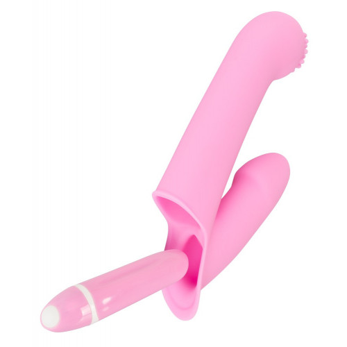 Couples Choice Vibrating Finger Extension -...