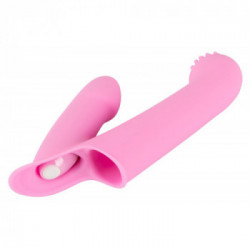 Couples Choice Vibrating Finger Extension - Vibratore a Dito, Richiede Batterie