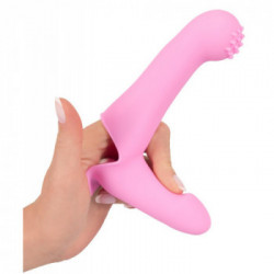 Couples Choice Vibrating Finger Extension - Vibratore a Dito, Richiede Batterie