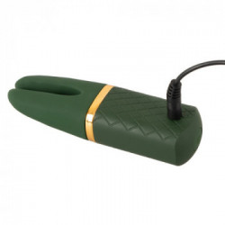 Emerald Love Luxurious Split Tip Vibrator - Stimolatore Generico, Impermeabile, Ricaricabile