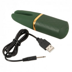 Emerald Love Luxurious Split Tip Vibrator - Stimolatore Generico, Impermeabile, Ricaricabile