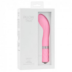 Pillow Talk Sassy Pink - Vibratore Punto G, Ricaricabile, Rosa