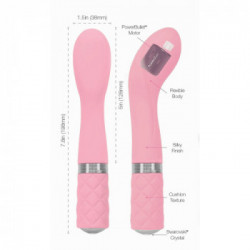 Pillow Talk Sassy Pink - Vibratore Punto G, Ricaricabile, Rosa