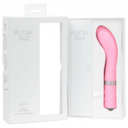 Pillow Talk Sassy Pink - Vibratore Punto G, Ricaricabile, Rosa