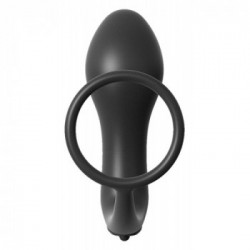 Anal Fantasy Ass-Gasm Cockring - Vibratore Anale Punto P con Anello per il Pene, Splashproof, Richiede Batterie