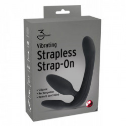 You2Toys Vibrating Strapless Strap On 3 - Vibratore Triplo, Telecomando, Impermeabile, Ricaricabile