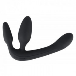 You2Toys Vibrating Strapless Strap On 3 - Vibratore Triplo, Telecomando, Impermeabile, Ricaricabile