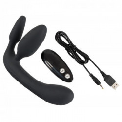 You2Toys Vibrating Strapless Strap On 3 - Vibratore Triplo, Telecomando, Impermeabile, Ricaricabile