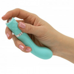 Pillow Talk Racy Teal - Vibratore Punto G Mini, Ricaricabile, Turchese
