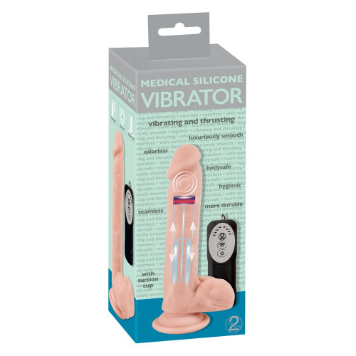 Medical Silicone Thrusting Vib - Vibratore...