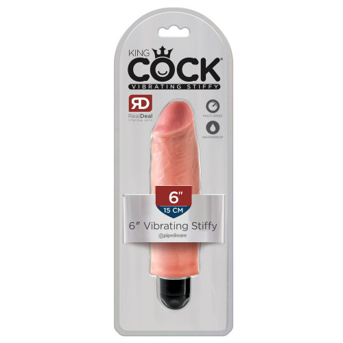 King Cock Vibrating Stiffy 6 - Vibratore...