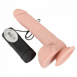 Medical Silicone Thrusting Vib - Vibratore Realistico, 8 MOD, Richiede Batterie
