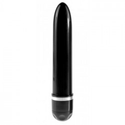 King Cock Vibrating Stiffy 6 - Vibratore Realistico, Impermeabile, Richiede Batterie