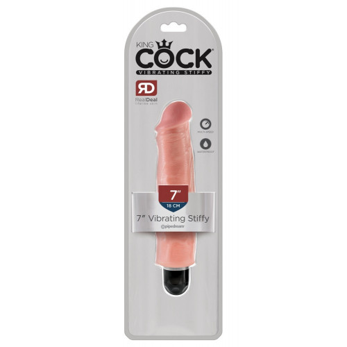 King Cock Vibrating Stiffy 7 - Vibratore...