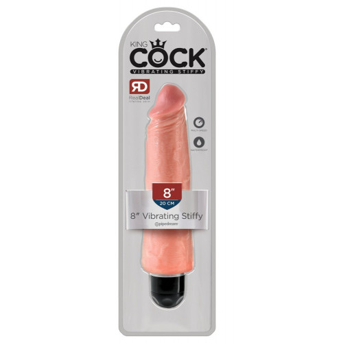 King Cock Vibrating Stiffy 8 - Vibratore...