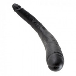 King Cock Tapered Double Dildo 16 - Dildo Realistico Doppio, Senza Vibrazione