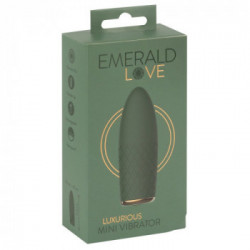Emerald Love Luxurious Mini - Vibratore Compatto , 10 MOD, Impermeabile, Ricaricabile