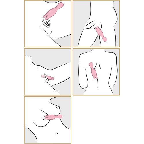 Svakom Nymph Pale Pink - Vibratore con...