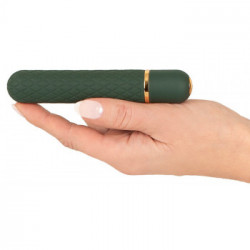 Emerald Love Luxurious Bullet - Vibratore Mini, 10 MOD, Impermeabile, Ricaricabile 