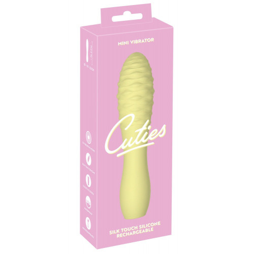 Cuties Mini Vibrator Yellow - Vibratore Mini,...