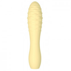 Cuties Mini Vibrator Yellow - Vibratore Mini, 10 MOD, Impermeabile, Ricaricabile