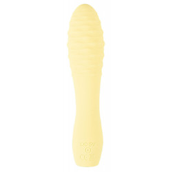 Cuties Mini Vibrator Yellow - Vibratore Mini, 10 MOD, Impermeabile, Ricaricabile