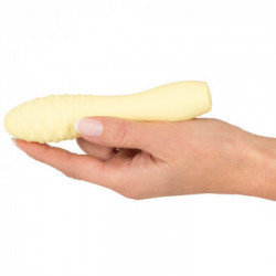 Cuties Mini Vibrator Yellow - Vibratore Mini, 10 MOD, Impermeabile, Ricaricabile