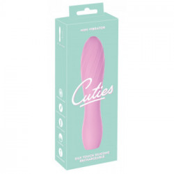 Cuties Mini Vibrator Rose - Vibratore Mini, 10 MOD, Impermeabile, Ricaricabile