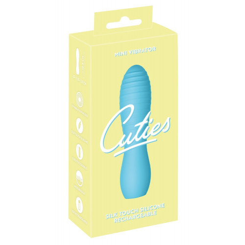 Cuties Mini Vibrator Blue - Vibratore Mini, 10...