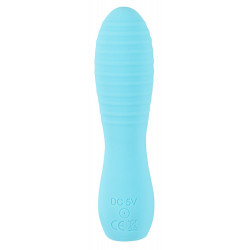 Cuties Mini Vibrator Blue - Vibratore Mini, 10 MOD, Impermeabile, Ricaricabile