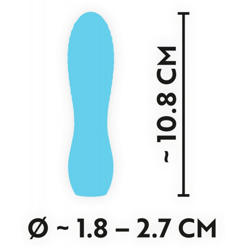Cuties Mini Vibrator Blue - Vibratore Mini, 10...