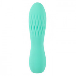 Cuties Mini Vibrator Green - Vibratore Mini, 10 MOD, Impermeabile, Ricaricabile