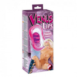 You2Toys Venus Lips - Vibratore con Stimolazione del Clitoride, Richiede Batterie