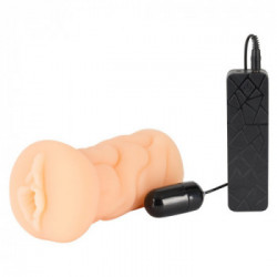 NMC - Masturbatore with Vagina Opening, con Vibrazione, Richiede Batterie
