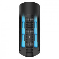 Kiiroo - Masturbatore Titan Interactive Vibrating Stroker, con Vibrazione, Ricaricabile