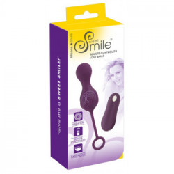 Sweet Smile Remote Controlled Love Balls - Palline Vaginali con Vibrazione, Telecomando, Impermeabili, Ricaricabili