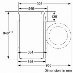Bosch WAJ20067II - Lavatrice a Carica Frontale, Serie 2, Higiene Plus, 7 Kg, 1000 Giri, Inverter, Classe B