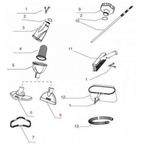 Intex 28003 accessorio per piscina Kit di...