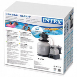 Intex 28646 - Pompa di Filtraggio a Sabbia, 6 m³/h