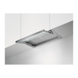 Aeg DPE4641M - Cappa Integrata Totale Sklok, 60 cm, Motore 210 W, 600 m3/h LED, Inox, Classe C