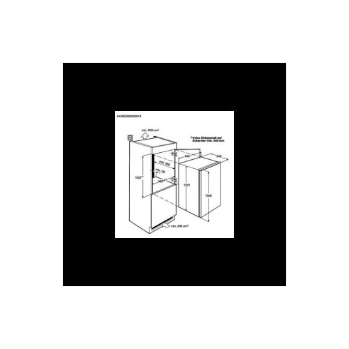 Aeg SKB510F1AS - Frigorifero Monoporta ad...