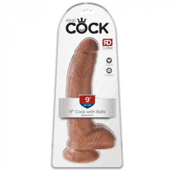 King Cock 9 With Balls -...