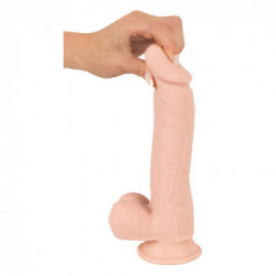 Nature Skin Medium Dildo 24 - Dildo Realistico con Testicoli e Ventosa 